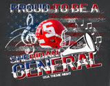 Proud to be a General band and cheer  Hoodie