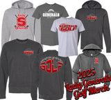 Lady Generals Golf -NEW LOGO full front