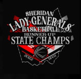 Lady Generals State Runner Up Champs